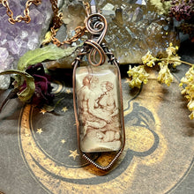 The Lovers tarot in Copper