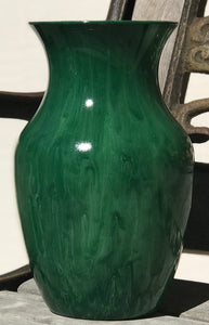 Poured Green Vase (canvas sold separately)