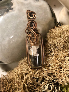 Witch Bottles in sterling or copper